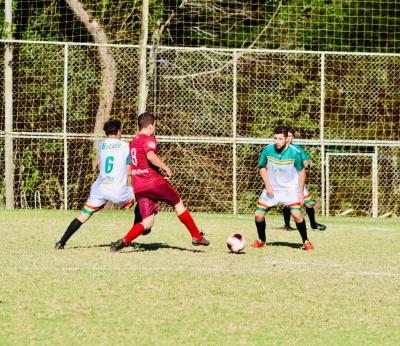 ComeÃ§ou a Copa Cidade Laranjeiras AABB de Futebol Sete