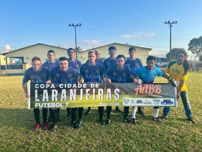 ComeÃ§ou a Copa Cidade Laranjeiras AABB de Futebol Sete