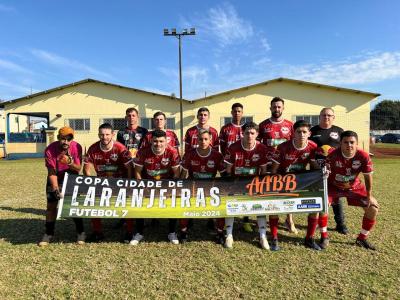 ComeÃ§ou a Copa Cidade Laranjeiras AABB de Futebol Sete