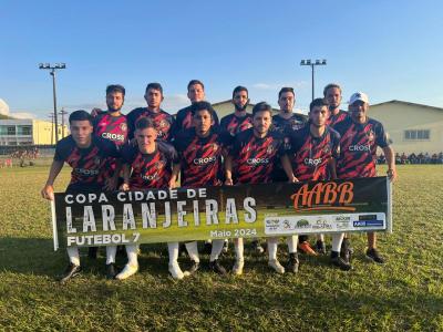 ComeÃ§ou a Copa Cidade Laranjeiras AABB de Futebol Sete
