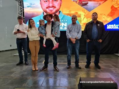 Jaison Mendes lanÃ§a prÃ©-candidatura a prefeito de Laranjeiras do Sul