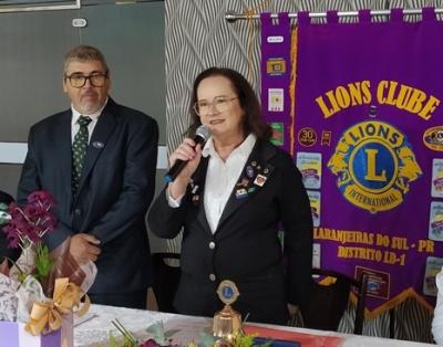 LS: Nelci Maximowski assume presidÃªncia do Lions Clube