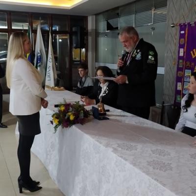 LS: Nelci Maximowski assume presidÃªncia do Lions Clube