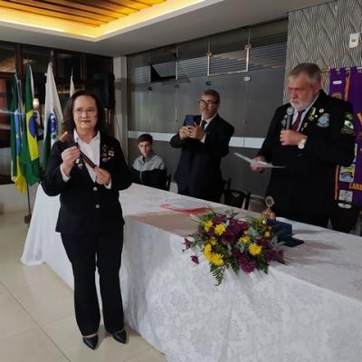 LS: Nelci Maximowski assume presidÃªncia do Lions Clube