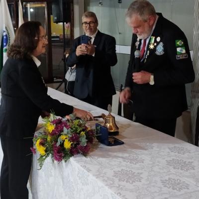 LS: Nelci Maximowski assume presidÃªncia do Lions Clube