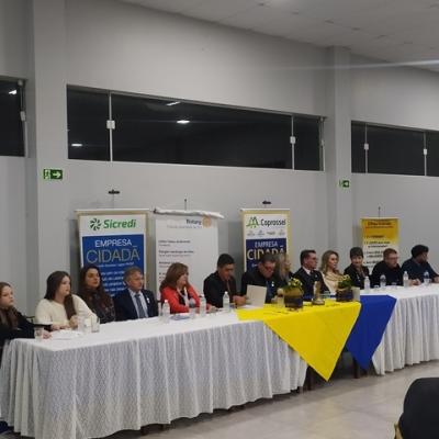 LS: Marcos Ferraz assume presidÃªncia do Rotary