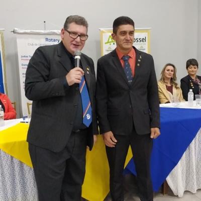 LS: Marcos Ferraz assume presidÃªncia do Rotary