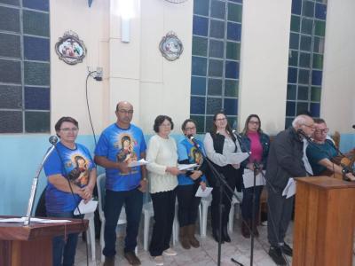 8Âº Dia da Novena de Nossa Senhora do PerpÃ©tuo Socorro no Bairro Cristo Rei