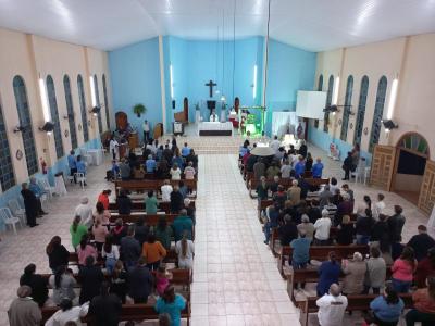 8Âº Dia da Novena de Nossa Senhora do PerpÃ©tuo Socorro no Bairro Cristo Rei