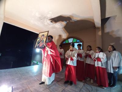 Encerramento da Novena de Nossa Senhora do PerpÃ©tuo Socorro no Bairro Cristo Rei aconteceu neste sÃ¡bado