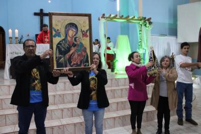 Encerramento da Novena de Nossa Senhora do PerpÃ©tuo Socorro no Bairro Cristo Rei aconteceu neste sÃ¡bado