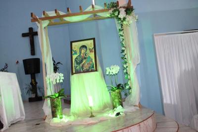 Encerramento da Novena de Nossa Senhora do PerpÃ©tuo Socorro no Bairro Cristo Rei aconteceu neste sÃ¡bado