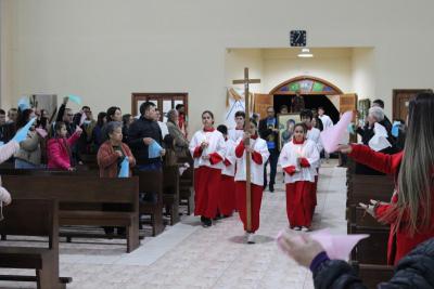 Encerramento da Novena de Nossa Senhora do PerpÃ©tuo Socorro no Bairro Cristo Rei aconteceu neste sÃ¡bado