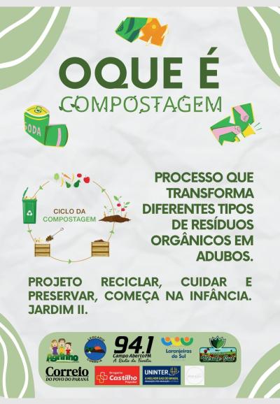 Escola Municipal LeocÃ¡dio JosÃ© Correia se prepara para o Agrinho 2024