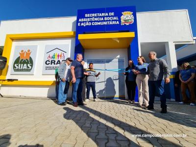 Nova Laranjeiras inaugurou nesta quarta-feira a nova sede da Secretaria de AssistÃªncia Social