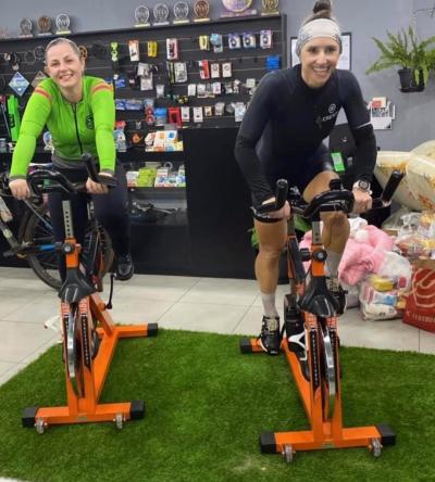Laranjeirense Sandra Carvalho pedalou 367 km no 1Âº Pedal SolidÃ¡rio 