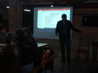 Muladeiros Casco Duro de Laranjeiras do Sul apresentaram o balanÃ§o financeiro do Jantar dos Mil