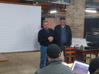 Muladeiros Casco Duro de Laranjeiras do Sul apresentaram o balanÃ§o financeiro do Jantar dos Mil