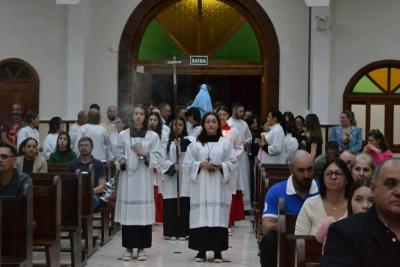 2Âº dia da Novena da Padroeira SantÂ´Ana teve a participaÃ§Ã£o do Setor Guido Maria Conforti