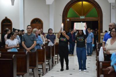 2Âº dia da Novena da Padroeira SantÂ´Ana teve a participaÃ§Ã£o do Setor Guido Maria Conforti