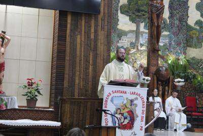 2Âº dia da Novena da Padroeira SantÂ´Ana teve a participaÃ§Ã£o do Setor Guido Maria Conforti