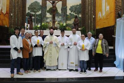 2Âº dia da Novena da Padroeira SantÂ´Ana teve a participaÃ§Ã£o do Setor Guido Maria Conforti