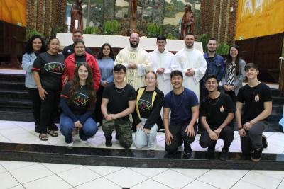 2Âº dia da Novena da Padroeira SantÂ´Ana teve a participaÃ§Ã£o do Setor Guido Maria Conforti