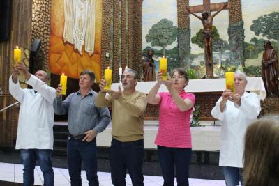 3Âº dia da Novena em Louvor a Padroeira SantÂ´Ana teve benÃ§Ã£o especial para viÃºvos e idosos