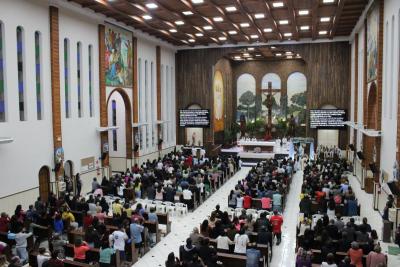 3Âº dia da Novena em Louvor a Padroeira SantÂ´Ana teve benÃ§Ã£o especial para viÃºvos e idosos