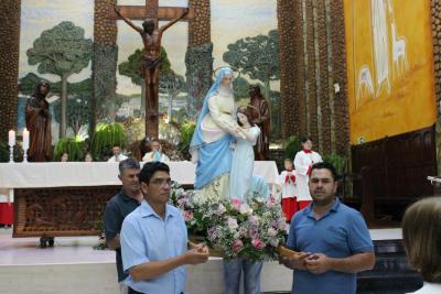 3Âº dia da Novena em Louvor a Padroeira SantÂ´Ana teve benÃ§Ã£o especial para viÃºvos e idosos