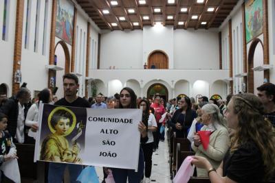 3Âº dia da Novena em Louvor a Padroeira SantÂ´Ana teve benÃ§Ã£o especial para viÃºvos e idosos