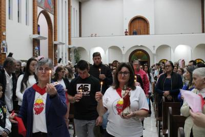 3Âº dia da Novena em Louvor a Padroeira SantÂ´Ana teve benÃ§Ã£o especial para viÃºvos e idosos