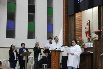 3Âº dia da Novena em Louvor a Padroeira SantÂ´Ana teve benÃ§Ã£o especial para viÃºvos e idosos
