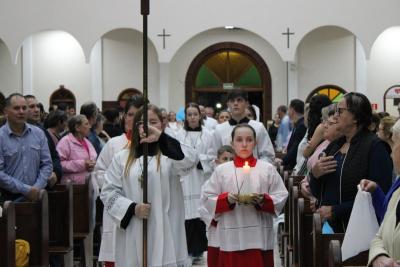 3Âº dia da Novena em Louvor a Padroeira SantÂ´Ana teve benÃ§Ã£o especial para viÃºvos e idosos