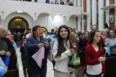 4Âº dia da Novena da Padroeira SantÂ´Ana foi presidida pelo Padre Adriano Toczeck