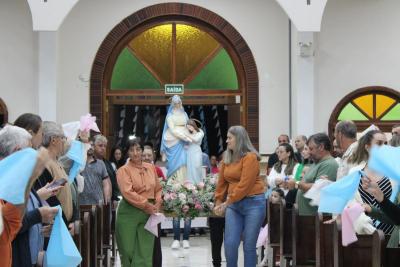 4Âº dia da Novena da Padroeira SantÂ´Ana foi presidida pelo Padre Adriano Toczeck