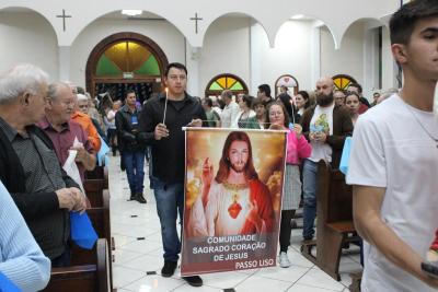 4Âº dia da Novena da Padroeira SantÂ´Ana foi presidida pelo Padre Adriano Toczeck