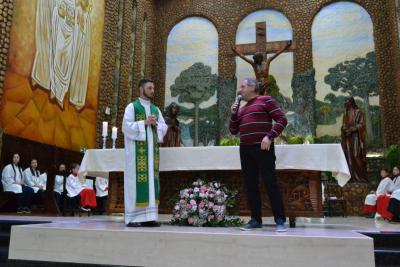 5Âº dia da Novena em louvor a SantÂ´Ana teve a participaÃ§Ã£o do Setor Rio Verde