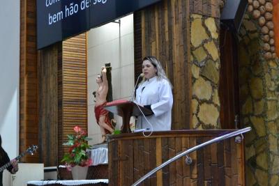 5Âº dia da Novena em louvor a SantÂ´Ana teve a participaÃ§Ã£o do Setor Rio Verde