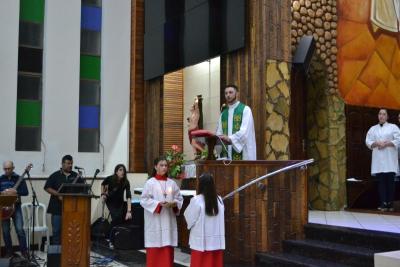 5Âº dia da Novena em louvor a SantÂ´Ana teve a participaÃ§Ã£o do Setor Rio Verde