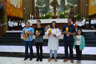 5Âº dia da Novena em louvor a SantÂ´Ana teve a participaÃ§Ã£o do Setor Rio Verde