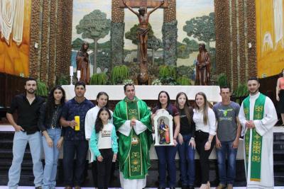 5Âº dia da Novena em louvor a SantÂ´Ana teve a participaÃ§Ã£o do Setor Rio Verde