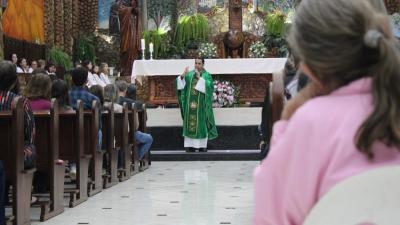 5Âº dia da Novena em louvor a SantÂ´Ana teve a participaÃ§Ã£o do Setor Rio Verde