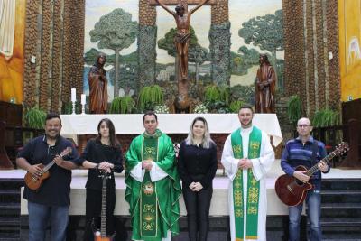 5Âº dia da Novena em louvor a SantÂ´Ana teve a participaÃ§Ã£o do Setor Rio Verde