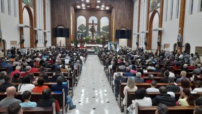 5Âº dia da Novena em louvor a SantÂ´Ana teve a participaÃ§Ã£o do Setor Rio Verde