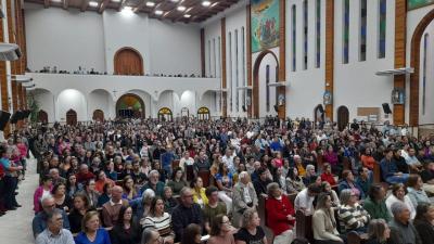 5Âº dia da Novena em louvor a SantÂ´Ana teve a participaÃ§Ã£o do Setor Rio Verde
