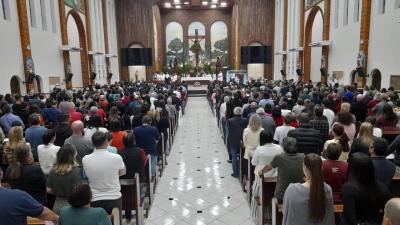 5Âº dia da Novena em louvor a SantÂ´Ana teve a participaÃ§Ã£o do Setor Rio Verde