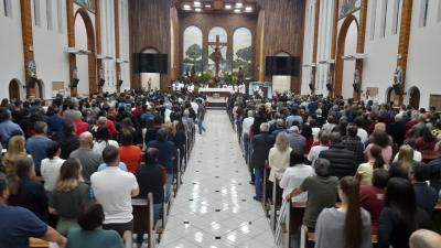 5Âº dia da Novena em louvor a SantÂ´Ana teve a participaÃ§Ã£o do Setor Rio Verde