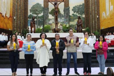 Novena da Padroeira SantÂ´Ana teve benÃ§Ã£o das famÃ­lias no 6Âº dia