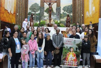 Novena da Padroeira SantÂ´Ana teve benÃ§Ã£o das famÃ­lias no 6Âº dia